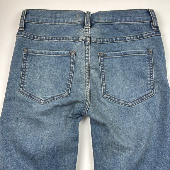 Free People Women's Flared Bell Bottom Blue Jeans size 24 - Picture 11 of 12